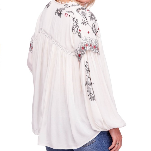 NWT Free People Rock It Tonight Blouse Small - Picture 2 of 5